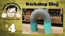 Stumpy Nubs Woodworking - Episode 15 - SNW Shop Blog #4- 6' dust collection ductwork tips and TWO CNC...