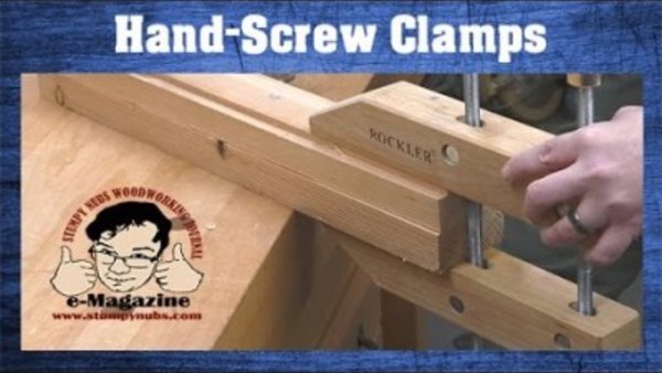 Stumpy Nubs Woodworking - S06E18 - Why do woodworkers still love wooden hand-screw clamps (And how to use them!)