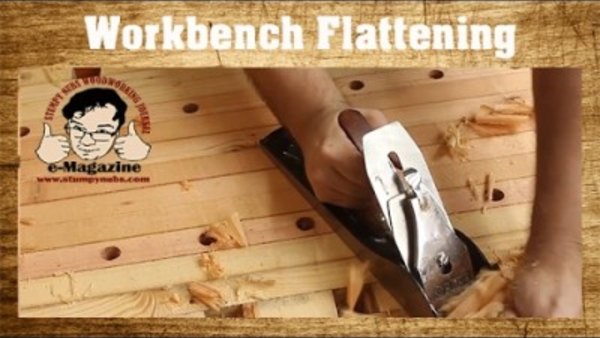Stumpy Nubs Woodworking - S02E23 - How to flatten your woodworking bench with hand planes