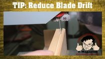 Stumpy Nubs Woodworking - Episode 28 - How to reduce blade drift while re-sawing on the band saw