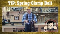 Stumpy Nubs Woodworking - Episode 30 - Make a clamp rack from an old belt