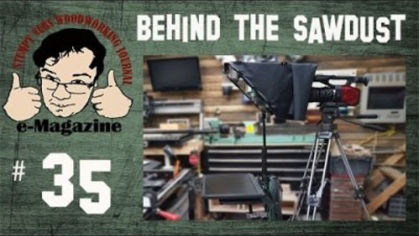 Stumpy Nubs Woodworking - S03E35 - Build a professional quality teleprompter for $100-200 (Homemade/DIY)