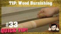 Stumpy Nubs Woodworking - Episode 46 - Save sandpaper by burnishing your wood turnings