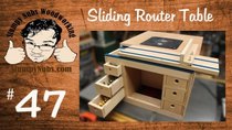 Stumpy Nubs Woodworking - Episode 47 - Build your own Festool CMS style homemade router table with sliding...