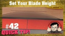 Stumpy Nubs Woodworking - Episode 59 - TIP - How to set your table saw blade to the perfect height EVERY...