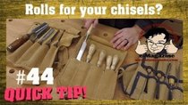 Stumpy Nubs Woodworking - Episode 61 - Are tool rolls safe for chisels and carving gouges