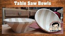 Stumpy Nubs Woodworking - Episode 87 - How to turn a bowl on a FREAKING TABLE SAW