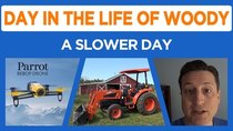 Day in the Life of Woody - Episode 12 - Tractor Canopy, Drone Incoming, Picture Hanging