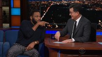 The Late Show with Stephen Colbert - Episode 139 - Anthony Anderson, Glenda Jackson, Michael Pollan