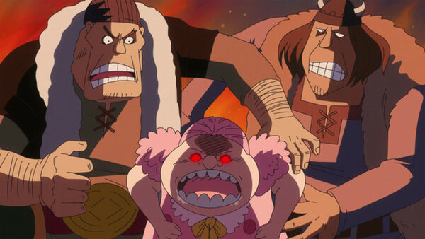 One Piece - Ep. 837 - The Birth of Mom! The Day That Carmel Vanished!