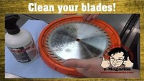 Stumpy Nubs Woodworking - Episode 68 - You NEED TO KNOW how I clean my table saw blades (and where to...