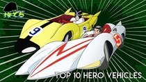 Anime Abandon - Episode 1 - Top 10 Hero Vehicles