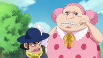 One Piece - Episode 838 - The Launcher Blasts! The Moment Of Big Mom's Assassination!