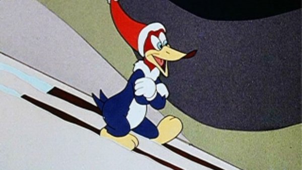 ski for two woody woodpecker