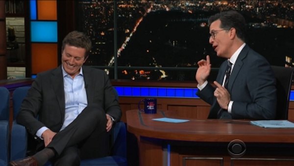 The Late Show with Stephen Colbert - S03E152 - Jeff Glor, David Koechner, Interpol