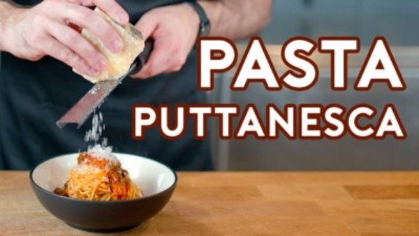Binging with Babish - S2018E25 - Pasta Puttanesca from Lemony Snicket's A Series of Unfortunate Events