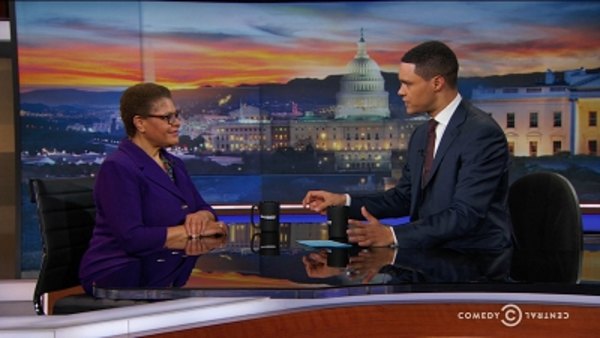 The Daily Show - S23E117 - Karen Bass