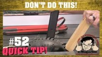 Stumpy Nubs Woodworking - Episode 73 - Many of you are installing your table saw blade the wrong way