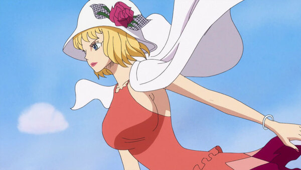 One Piece - Ep. 843 - The Chateau Collapses! The Straw Hat's Great Escape Begins!