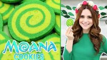 Nerdy Nummies - Episode 7 - Moana Heart of Te Fiti Cookies