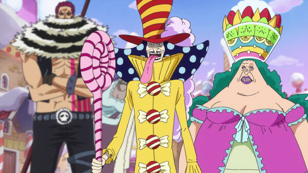 One Piece - Ep. 844 - The Spear of Elbaph! Onslaught! The Flying Big Mom!