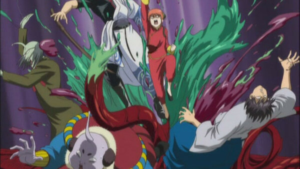Gintama - Ep. 42 - You Know What Happens If You Pee on a Worm