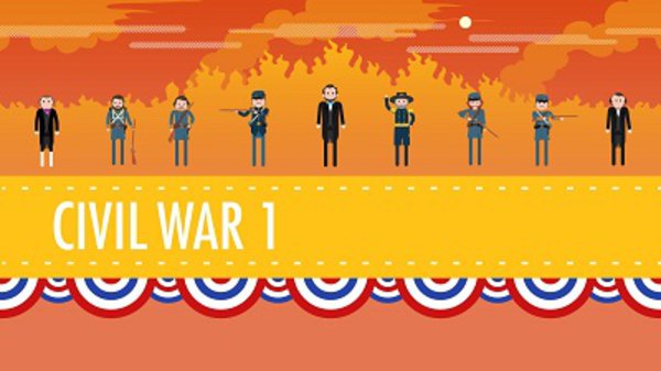 Crash Course US History - S01E20 - The Civil War, Part I