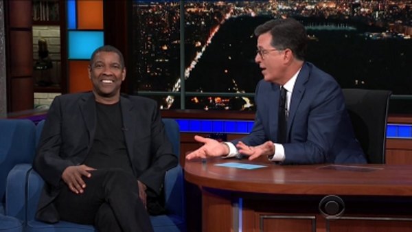 The Late Show with Stephen Colbert - S03E175 - Denzel Washington, Joe Kennedy III, Carmen Lagala