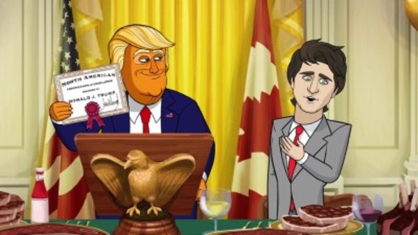 Our Cartoon President - S01E05 - State Dinner