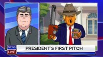 Our Cartoon President - Episode 10 - First Pitch