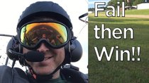 Day in the Life of Woody - Episode 19 - XC Paramotor Crash - Fail and Win