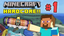 Minecraft HARDCORE! - Episode 1 - Ft. Caddicarus & SpaceHamster!