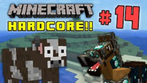 Minecraft HARDCORE! - Episode 14 - COW HORSE ISLAND!