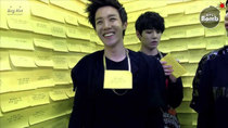 BANGTAN BOMB - Episode 29 - Q&A Time in yellow post-it Room