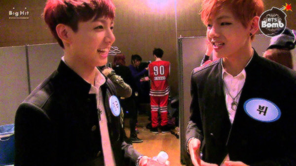 BANGTAN BOMB - S2014E36 - BTS Cypher ver. Jung Kook & V