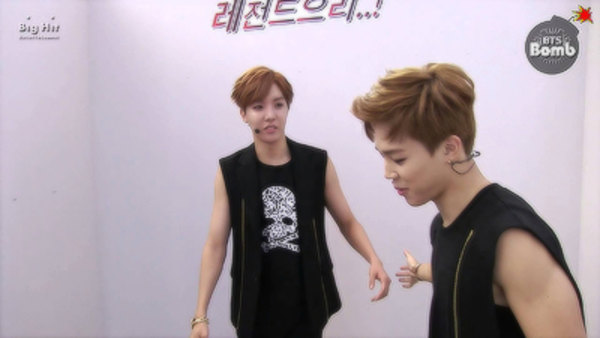 BANGTAN BOMB - S2014E107 - What Jimin wants to say to j-hope is....