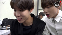 BANGTAN BOMB - Episode 69 - Playing the rhythm game (..and V's making a song )