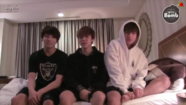 BANGTAN BOMB - S2016E03 - Hide and seek with JM, V, JK (#1)