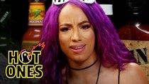 Hot Ones - Episode 2 - Sasha Banks Bosses Up While Eating Spicy Wings