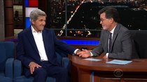 The Late Show with Stephen Colbert - Episode 2 - Rob Lowe, John Kerry, Kathleen Madigan