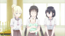 Asobi Asobase - Episode 12 - Daniel / Bra Meeting / Fairy Tale Battle Royale / Paper Wars