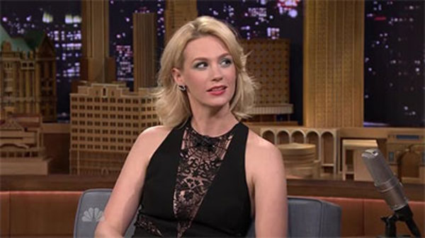 The Tonight Show Starring Jimmy Fallon - S01E30 - January Jones, Josh Holloway, Passenger