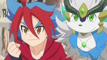 Future Card Shin Buddyfight - Episode 21 - Yuga and Banjoe! A Fiery Fight!