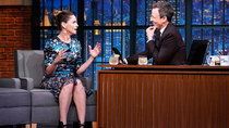 Late Night with Seth Meyers - Episode 13 - Amanda Peet, Jake Shears