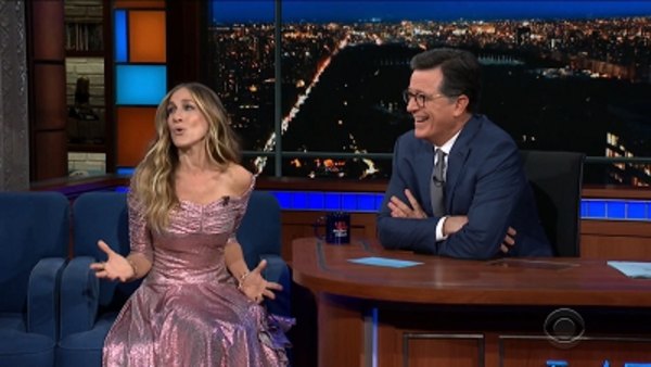 The Late Show with Stephen Colbert - S04E35 - Sarah Jessica Parker, Nancy Pelosi, Christine & the Queens