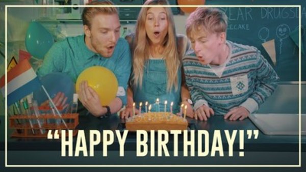 Drugslab - S02E01 - Nellie, Rens & Bastiaan celebrate with Spacecake | Drugslab