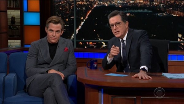 The Late Show with Stephen Colbert - S04E41 - Chris Pine, Major Garrett
