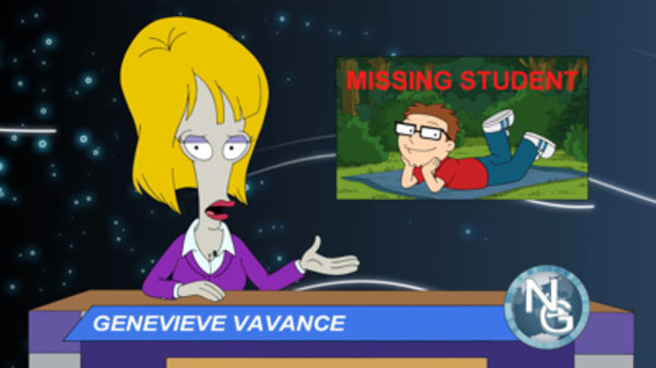 American Dad! - S10E19 - News Glance With Genevieve Vavance