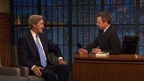 Late Night with Seth Meyers - Episode 26 - John Kerry, Taron Egerton, Daniel Simonsen