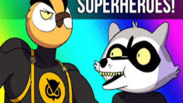 VanossGaming - S2016E02 - Animated Bat Owl & Batcoon - Stopping the Train!